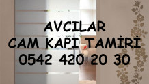 Avcılar Cam Kapı Tamiri