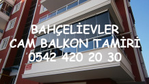 Bahçelievler Cam Balkon Tamiri