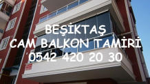 Beşiktaş Cam Balkon Tamiri