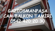 Gaziosmanpaşa Cam Balkon Tamiri