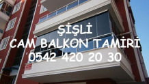 Şişli Cam Balkon Tamiri