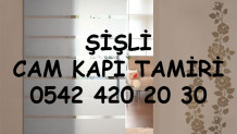 Şişli Cam Kapı Tamiri