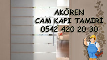 Akören Cam Kapı Tamiri