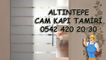 Altıntepe Cam Kapı Tamiri