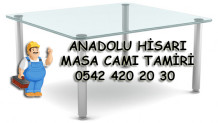 Anadolu Hisarı Masa Camı Tamiri