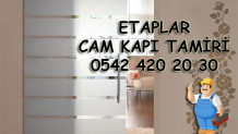 Etaplar Cam Kapı Tamiri