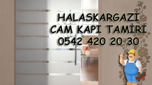 Halaskargazi Cam Kapı Tamiri