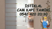 İstiklal Cam Kapı Tamiri