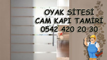 Oyak Sitesi Cam Kapı Tamiri