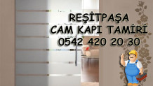 Reşitpaşa Cam Kapı Tamiri