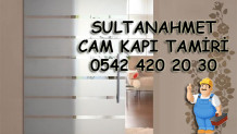 Sultanahmet Cam Kapı Tamiri