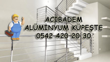 Acıbadem Alüminyum Küpeşte Tamiri