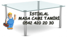 İstiklal Masa Camı Tamiri