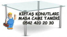 Kiptaş Konutları Masa Camı Tamiri