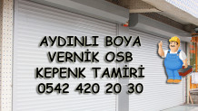 Aydınlı Boya Vernik OSB Kepenk Tamiri
