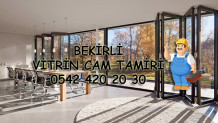 Bekirli Vitrin Cam Tamiri