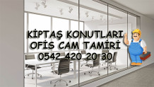 Kiptaş Konutları Ofis Cam Tamiri