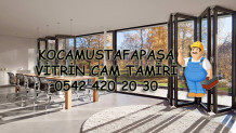 Kocamustafapaşa Vitrin Cam Tamiri