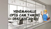 Yenimahalle Ofis Cam Tamiri