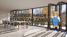 Zübeyde Hanım Vitrin Cam Tamiri