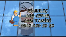 Binkılıç Dış Cephe Cam Tamiri
