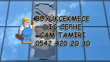 Büyükçekmece Dış Cephe Cam Tamiri