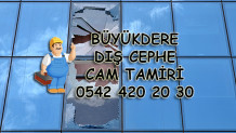 Büyükdere Dış Cephe Cam Tamiri