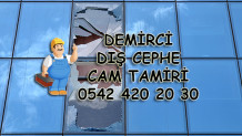 Demirci Dış Cephe Cam Tamiri