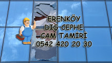 Erenköy Dış Cephe Cam Tamiri