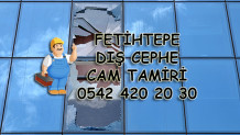 Fetihtepe Dış Cephe Cam Tamiri