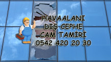 Havaalanı Dış Cephe Cam Tamiri