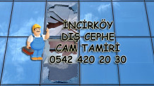 İncirköy Dış Cephe Cam Tamiri