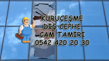 Kuruçeşme Dış Cephe Cam Tamiri