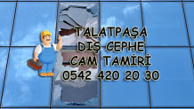 Talatpaşa Dış Cephe Cam Tamiri