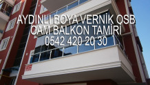 Aydınlı Boya Vernik Osb Cam Balkon Tamiri