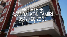 Fetihtepe Cam Balkon Tamiri