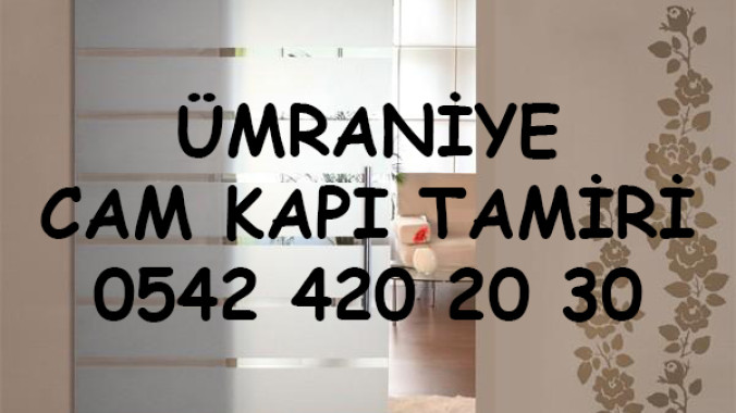 Ümraniye Cam Kapı Tamiri