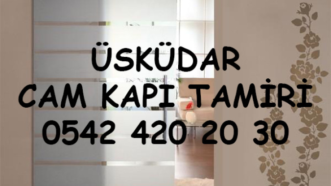 Üsküdar Cam Kapı Tamiri