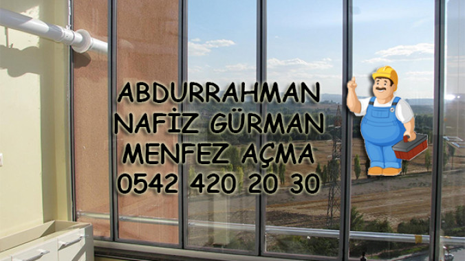 Abdurrahman Nafiz Gürman Menfez Açma