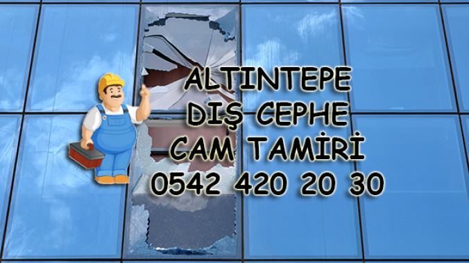 Altıntepe Dış Cephe Cam Tamiri