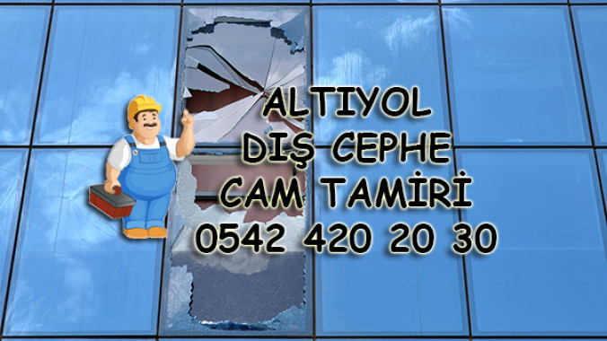 Altıyol Dış Cephe Cam Tamiri