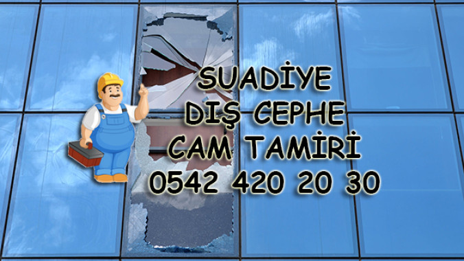 Suadiye Dış Cephe Cam Tamiri